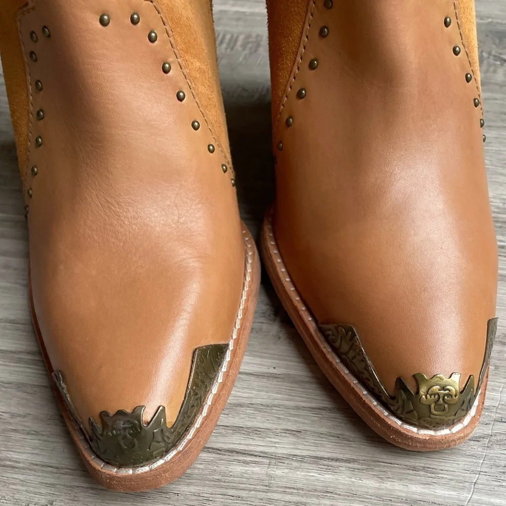 Spell Cognac Fringe Over-The-Knee Suede Boots